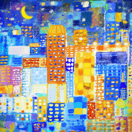 abstract city by Setsiri Silapasuwanchai