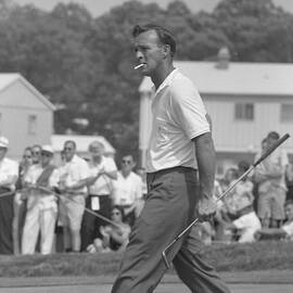 Arnold Palmer On The Course by John Dominis