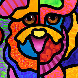 Happy Dog by Steven Scott