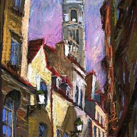 Paris Montmartre  by Yuriy Shevchuk