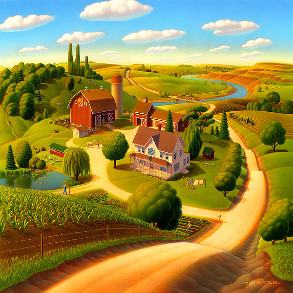 Rural Scenes Art for Sale