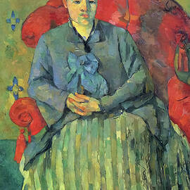 Madame Cezanne by Paul Cezanne