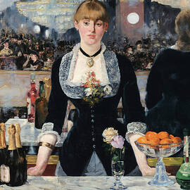 A Bar at the Folies Bergere by Edouard Manet