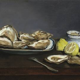 Oysters by Edouard Manet