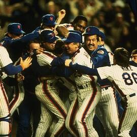 1986 World Series Mets by T.g. Higgins