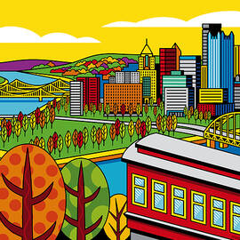 Fall from above by Ron Magnes