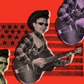 Guitar Player by CSA Images