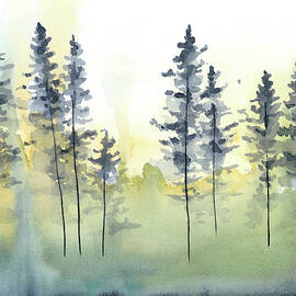 Shadow Forest Ii by Chariklia Zarris