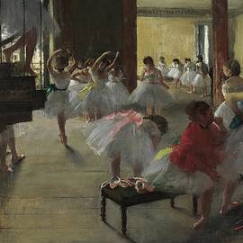 The Dance Class by Edgar Degas
