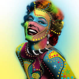 Marilyn Monroe 12 by Mark Ashkenazi