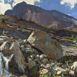 Simplon Pass by John Singer Sargent
