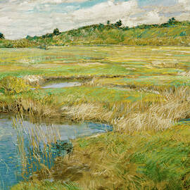 The Concord Meadow by Childe Hassam