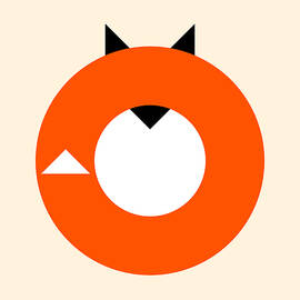 A Most Minimalist Fox by Nicholas Ely