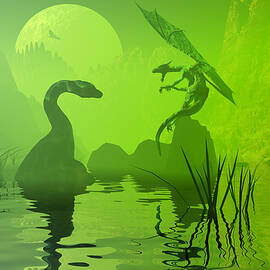 Ancient confrontation by Claude McCoy