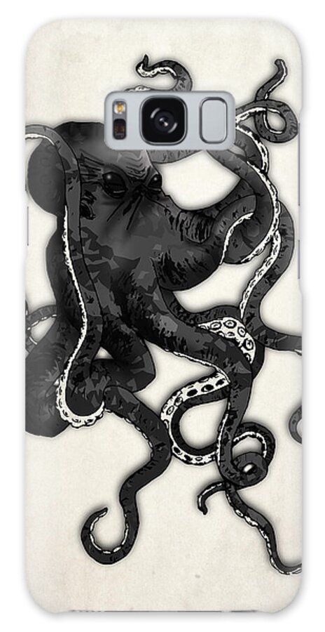 Intricate Octopus Design Galaxy Case
