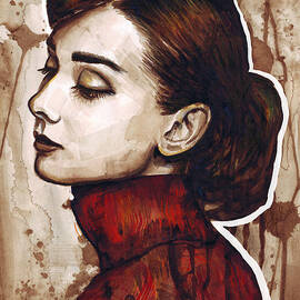 Audrey Hepburn by Olga Shvartsur