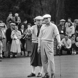 Bing Crosby and Ben Hogan by Underwood Archives
