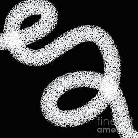 Black and White Abstract Design by Edward Fielding