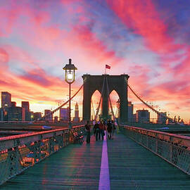 Brooklyn Sunset by Rick Berk