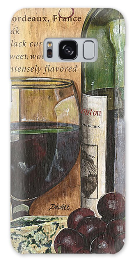 Wine and Grapes Still Life Galaxy Case
