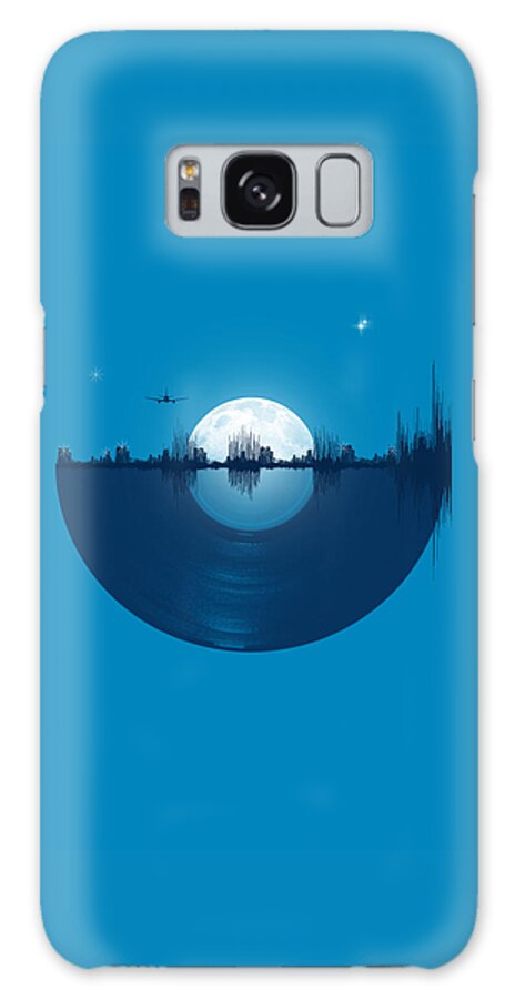 Night Sky Over Soundwave City Galaxy Case
