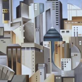 Composition Looking East by Catherine Abel