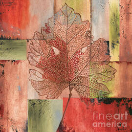 Contemporary Grape Leaf by Debbie DeWitt