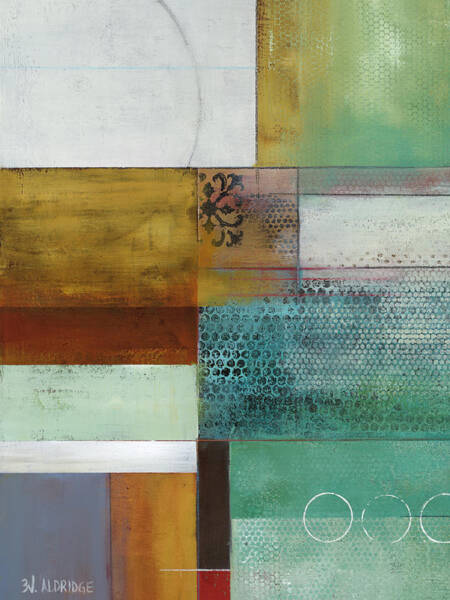 Cosmopolitan Patchwork Pattern Wall Art