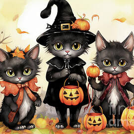 Cute Kitty Trick or Treat