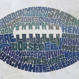 Dallas Cowboy Football by Mitch Frey