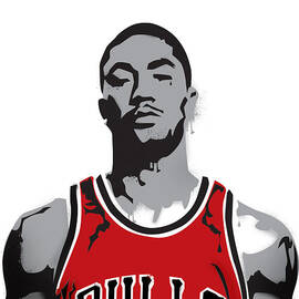 Derrick Rose by Mike Maher