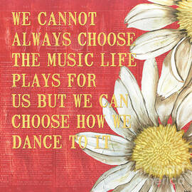 Dictionary Floral 1 by Debbie DeWitt