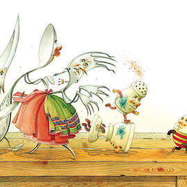 Eggs Liberty by Kestutis Kasparavicius