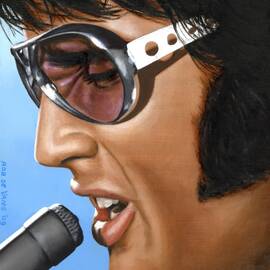 Elvis 24 1970 by Rob De Vries