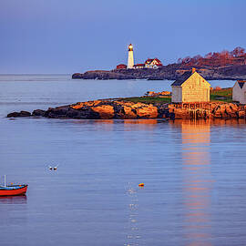 Evening Glow at Willard Beach by Rick Berk