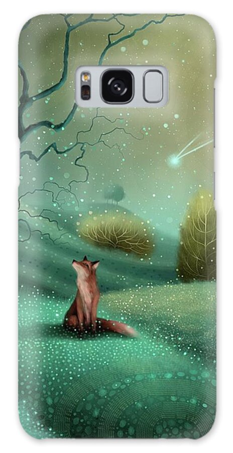 Mystical Night in the Countryside Galaxy Case