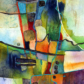 Fluvial  Mosaic by Hailey E Herrera