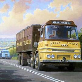 Frank Tucker's ERF. by Mike Jeffries