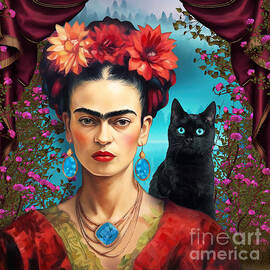 Frida Kahlo by Mark Ashkenazi