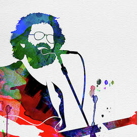 Grateful Dead Watercolor by Naxart Studio