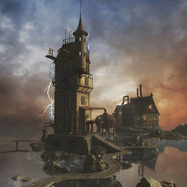 Grid Station 5 by Cynthia Decker