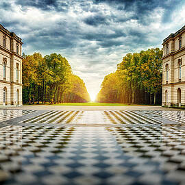 Herrenchiemsee Palace. by Juan Pablo De