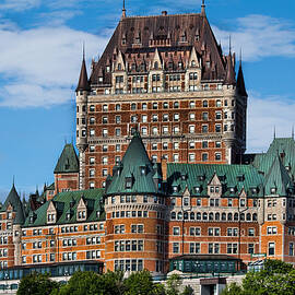 Chateau Frontenac in Quebec City by David Smith