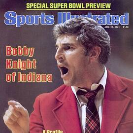 Indiana University Coach Bobby Knight Sports Illustrated Cover by Sports Illustrated