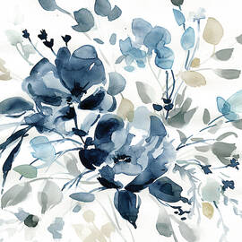 indigo garden 2 by Carol Robinson