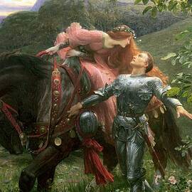 La Belle Dame Sans Merci by Frank Dicksee