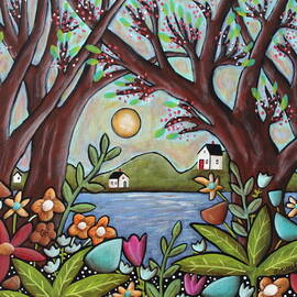 Lake Cottages by Karla Gerard