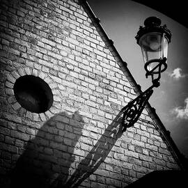 Lamp with Shadow by Dave Bowman
