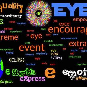 Dictionary Day Signs Text Words Art Competition