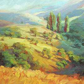 Lombardy Homestead by Steve Henderson